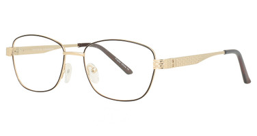 Casino Budget Eyeglasses CB1139 Gold Tea/52