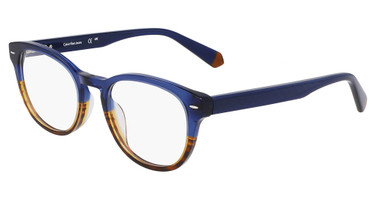 CK Jeans Eyeglasses CKJ23629 BLUE/ BROWN STRIPED/406