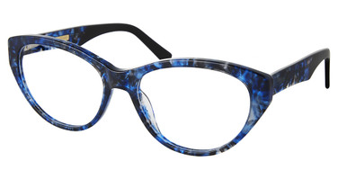 Christian Siriano Eyeglasses JANET BLUE TORTOISE/BLUTT
