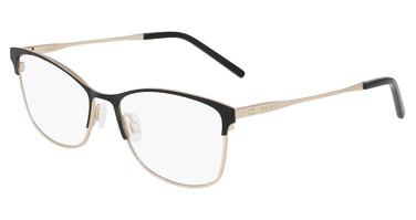 DKNY Eyeglasses DK1028BL BLACK/GOLD/001