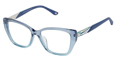 Jimmy Crystal New York Eyeglasses Fermina Blueberry/BLUEBERRY