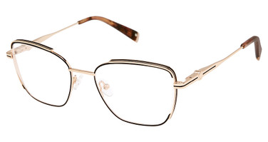 Champion Eyeglasses FAYE BLACK/ROSE GOLD/C01