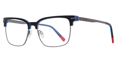 ECKO Unltd Eyeglasses ECKO610 BLACK/BLUE/BLUE