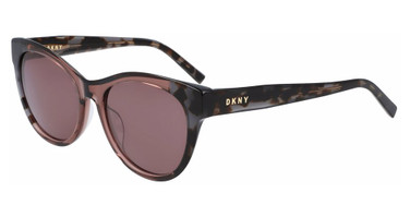 DKNY Eyeglasses DK533S N BLACK TORTOISE/MAUVE/005