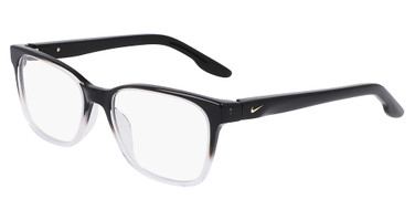 Nike Eyeglasses NIKE 7177 N BLACK/CLEAR GRADIENT/010