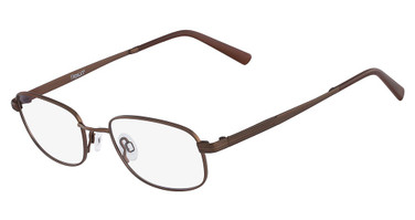 Flexon Eyeglasses FLEXON CLARK 600 N BROWN/210
