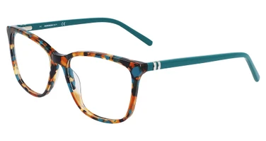 Marchon NYC Eyeglasses M-5015 N TORTOISE WITH TEAL/340