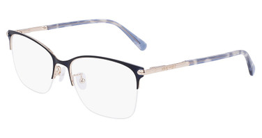 Nine West Eyeglasses NW8012 N SATIN SOLID NAVY/400