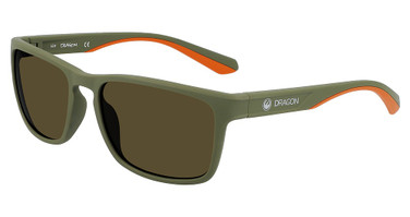Dragon Eyeglasses DR BLAISE LL N MATTE OLIVE/LL BROWN/308