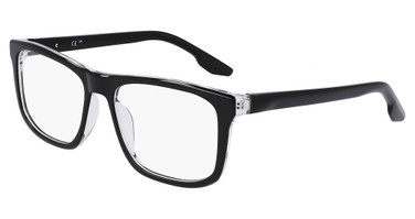 Nike Eyeglasses NIKE 7163 N BLACK/CRYSTAL CLEAR/010