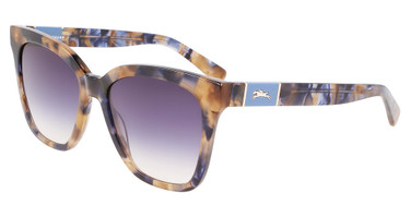 Longchamp Eyeglasses LO696S N BLUE HAVANA/430