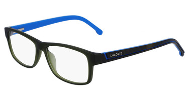 Lacoste Eyeglasses L2707 ON KHAKI / HAVANA/BLUE/275