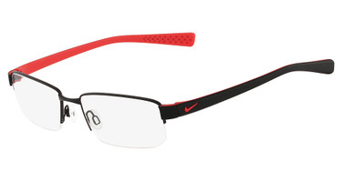 Nike Eyeglasses NIKE 8160 N SATIN BLACK/BLACK/012