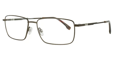 Easyclip Eyeglasses EC672 Shiny Khaki/60