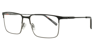 Easyclip Eyeglasses EC707 Black & Steel/90