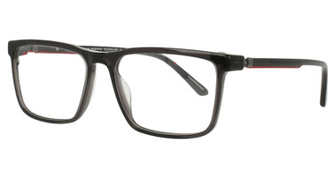 Easyclip Eyeglasses EC727 Transparent Dark Grey & Red/20