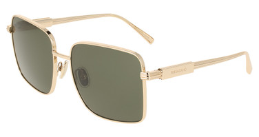 Ferragamo Eyeglasses SF330S GOLD/GREEN/752