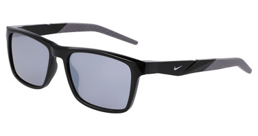 Nike Eyeglasses NIKE RADEON 1 N IU8096X MATTE BLACK / SILVER FLASH/010