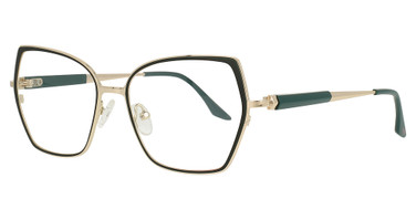 The Neighbors Eyeglasses The Reeds Grey Gold/4