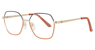 Lumax Eyeglasses 1164 Blue/Orange