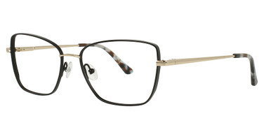 Cafe Lunettes Eyeglasses CAFE3402 Black/Yellow Gold/C-4