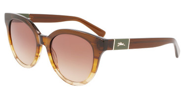 Longchamp Eyeglasses LO697S N STRIPED HONEY/701