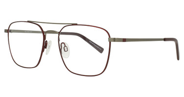 HeadLines Eyeglasses HL-1558 MATTE RED/GUN/C3