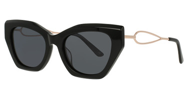 One Sun Eyeglasses SUN 325 BLACK/ROSE GOLD/C1