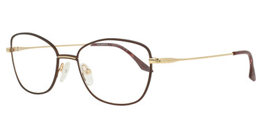 The Neighbors Eyeglasses The Derras Matte Brown Gold/2
