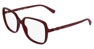 Longchamp Eyeglasses LO2802 TRANSPARENT BURGUNDY/601