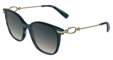 Longchamp Eyeglasses LO805S STRIPED BLUE/407