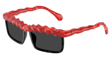 ALAIN MIKLI A09503 NOIR NACREE/ROUGE NACREE/001/48