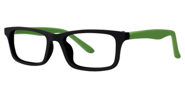 Modern Plastics I Eyeglasses Climb black/lime matte