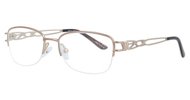 Elegante Eyeglasses EL39 Lt. Brown/6