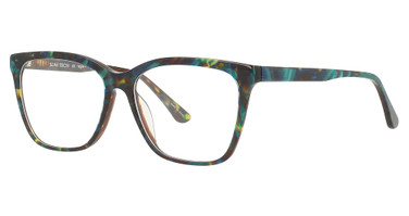 Legre Eyeglasses LE415 Green Tortoise/141