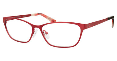 Christian Siriano Eyeglasses CLAUDIA MATTE RED/MRED