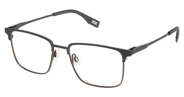 Evatik Eyeglasses EVATIK 9303 CHARCOAL BROWN/M203