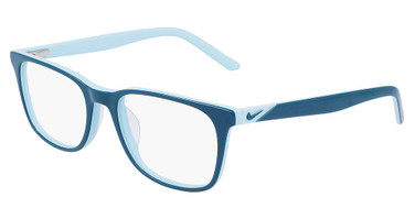 Nike Eyeglasses NIKE 5546 N Dark Teal Green/Worn Blue/304