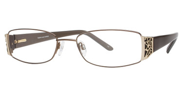 Sophia Loren Eyeglasses Sophia Loren M185 Dark Brown/186