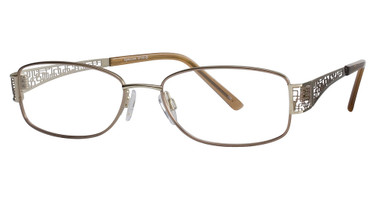 Sophia Loren Eyeglasses Sophia Loren M186 Satin Gold/57