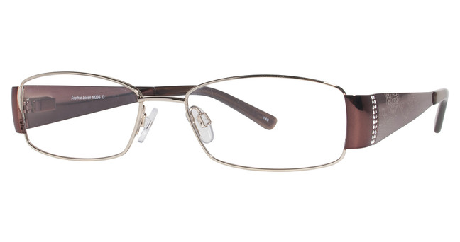 Sophia Loren Eyeglasses Sophia Loren M236 Brown/183
