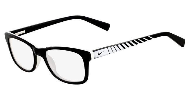 Nike Eyeglasses NIKE 5509 BLACK/WHITE BLACK/010