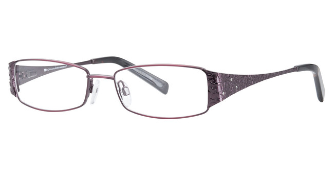 Gloria by Gloria Eyeglasses Gloria By Gloria Vanderbilt 4021 Burgundy/77