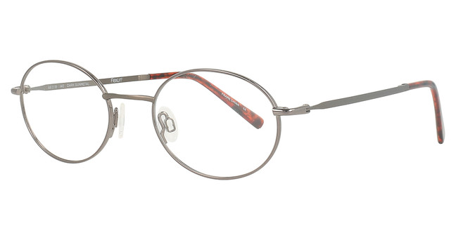 Flexon Eyeglasses FLEXON INFLUENCE DARK GUNMETAL/033