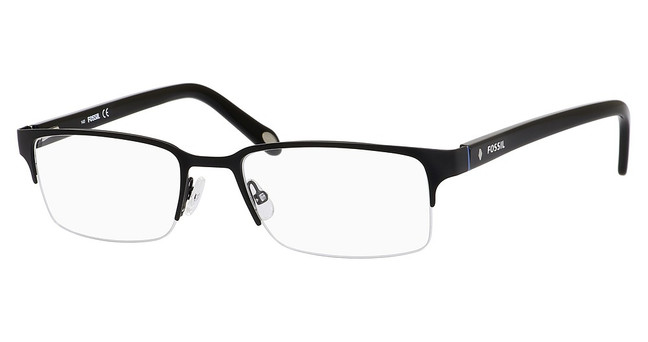 Fossil Eyeglasses FOS 6024 MTBLK BK M/010G