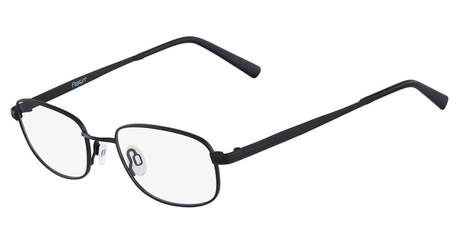 Flexon Eyeglasses FLEXON CLARK 600 (001) BLACK CHROME/001