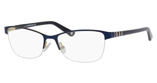 Liz Claiborne Eyeglasses L 615 NAVY/0DA4