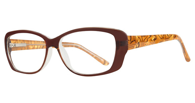 Smart Eyeglasses SMART S7127 Dark Brown/Marble/C1