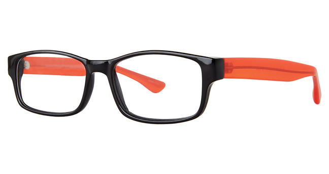 Gotham Eyeglasses 222 Black/Red