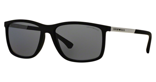 Emporio Armani Eyeglasses EA4058 RUBBER BLACK/506381